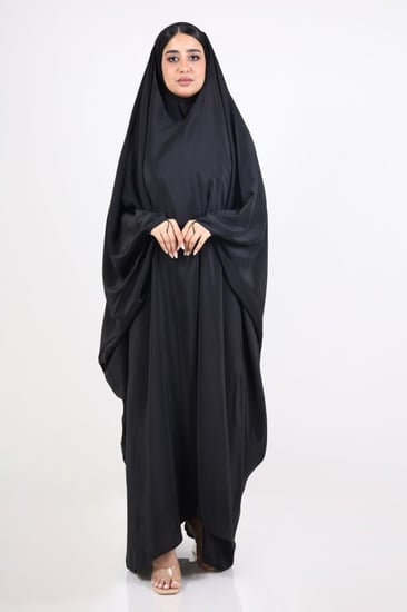 عباية رأس زمردة مقفولة