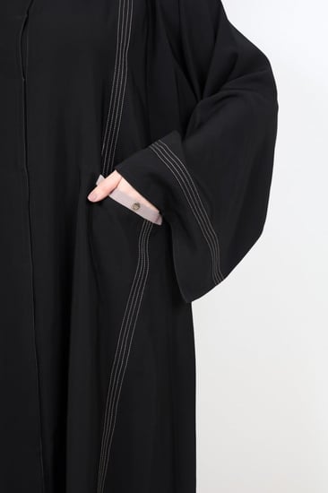 عباية صالونا بيكوا مع جيوب