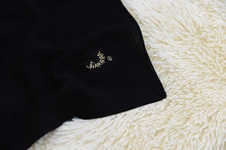 طرحة توقيع تطريز دائري