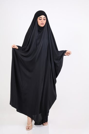 عباية رأس زمردة مقفولة