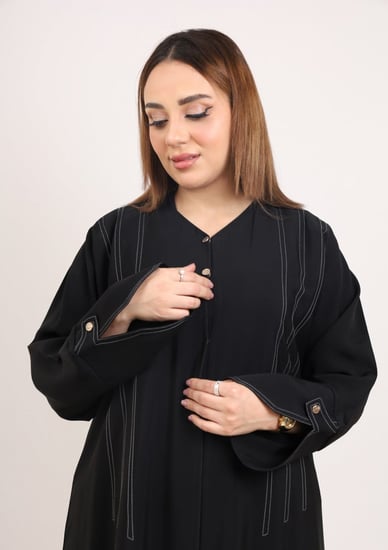 عباية صالونا تركيبات خطوط أسمهان