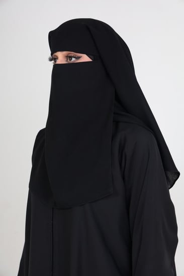 نقاب خيشة دائري طبقة