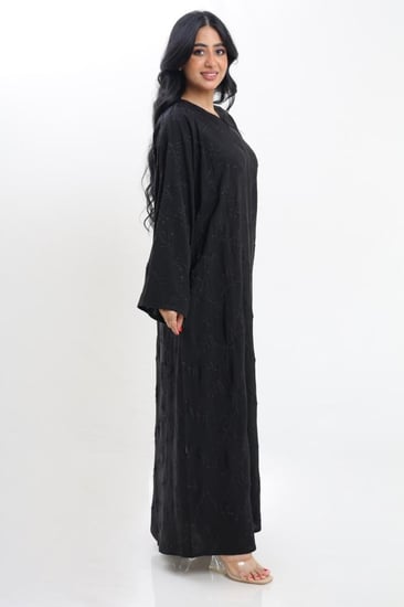 عباية صالونا مطرز كريستال رحاب