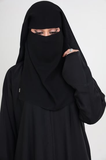 نقاب خيشة دائري طبقة