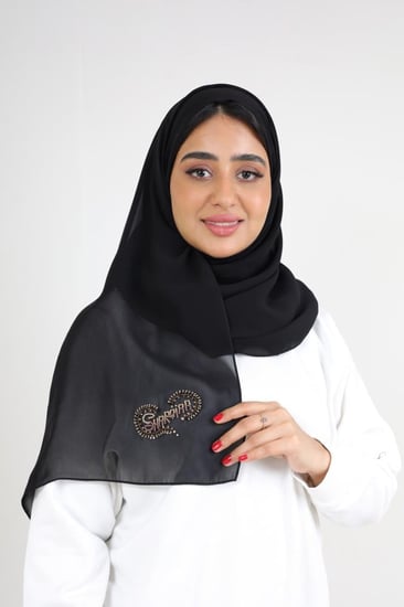 طرحة أمواج يدوي كريستال روزا