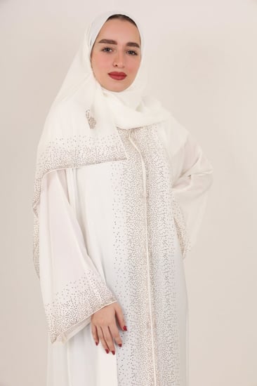 عباية صالونا سوارفسكي ياسمين