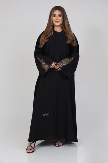 عباية صالونا سوارفسكي سديم