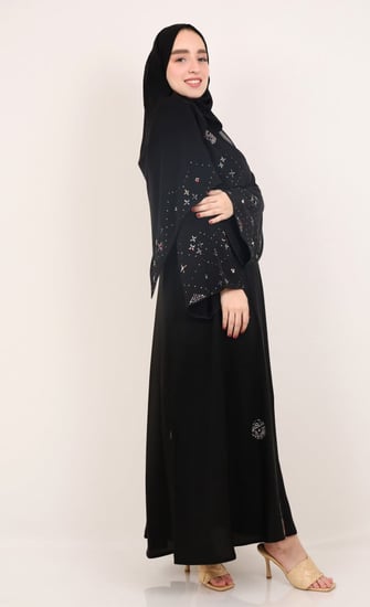 عباية صالونا سوارفسكي ريما