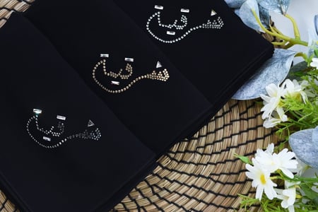 طرحة أمواج شعار شرقية سوارفسكي روفان