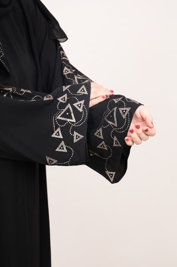 عباية صالونا سوارفسكي رزان