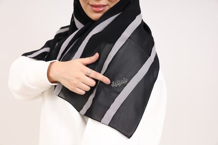 طرحة أمواج خطوط