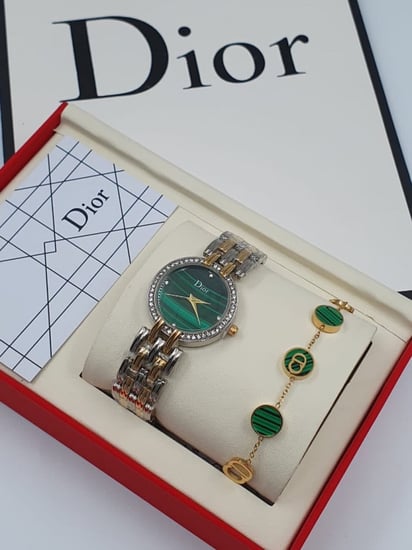 طقم (ساعه+سوارة) ديور