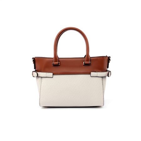 شنطة نسائية من لادون بلون بيج و بني