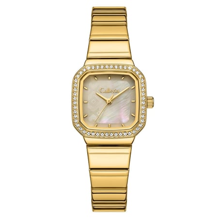 ساعة نسائية من لادون بلون ذهبي