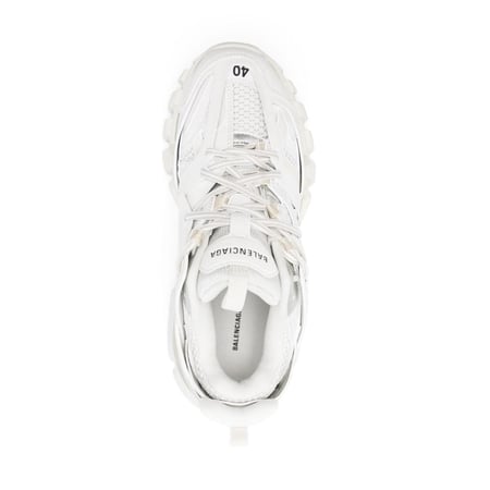 BALENCIAGA Track WHITE logo-detailed mesh and rubber sneakers