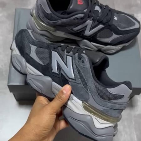 new balance 9060 black caster