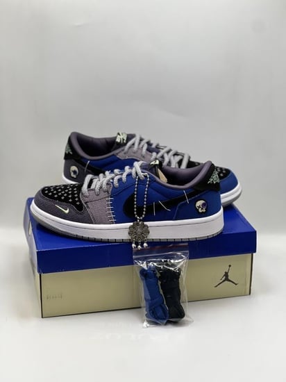 Zion Williamson x Air Jordan 1 Low OG “Voodoo Alternate” Blue