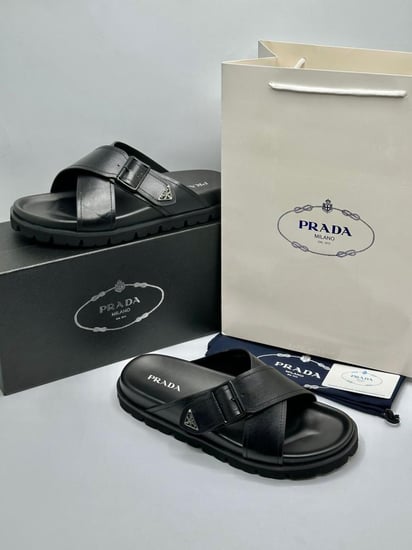 سليبر  PRADA MLANO اسود