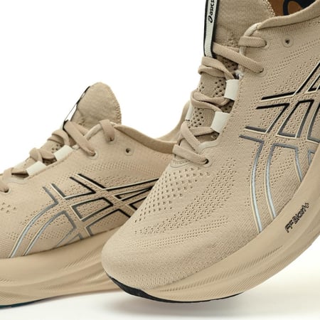 ASICS GEL-NIMBUS 26 Gray Beige And Black