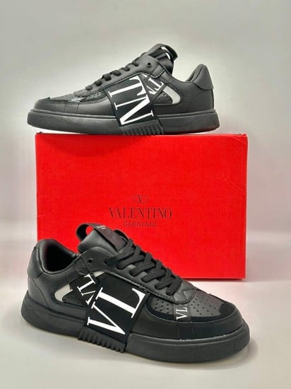 Valentino VL7N Logo Detailed Lace-Up Sneakers