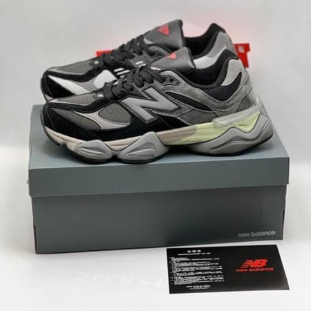 new balance 9060 black caster
