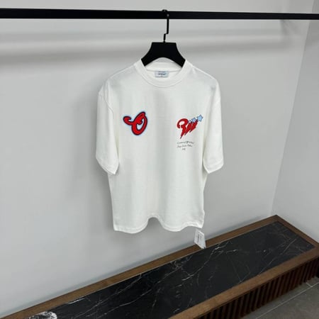 تيشيرت OFF WHITE ابيض اوفر سايز