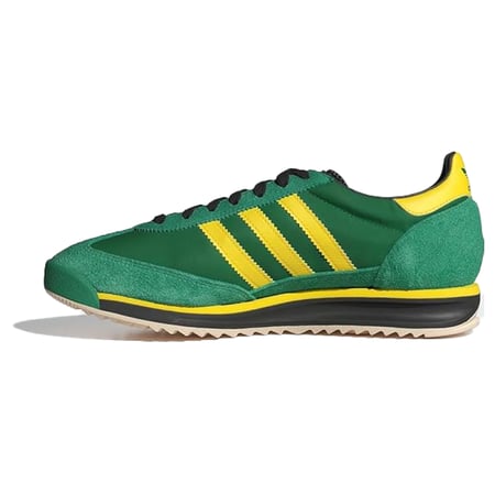 سنكرز الرياضيين اديداس اورجينالز SL72  لون اخضر واصفر