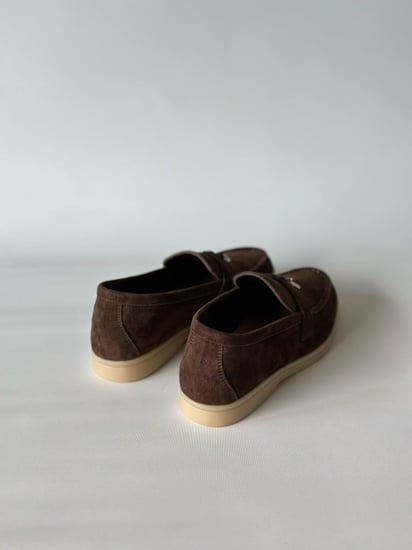 حذاء نسائي فلات لوروبيانا لون بني داكن