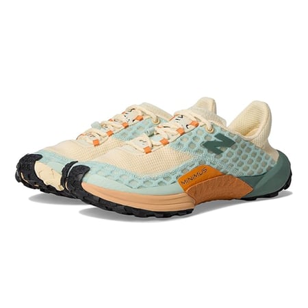 حذاء نيوبالانس Minimus شبكي بيج وأخضر