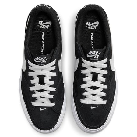 سنيكر للجنسين nike SB زوم بوغو بلس بلاك وايت