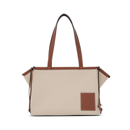 توت باق لويفي نسائية شوبينغ قماشية بيج واسعة