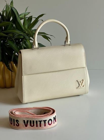 حقيبة يد نسائية أنيقة لويس فيتون 25cm لون ابيض