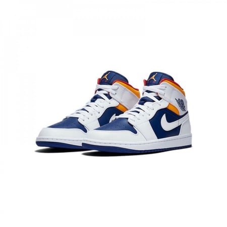 نايك اير جوردن 1 ميد وايت ديب رويال بلو