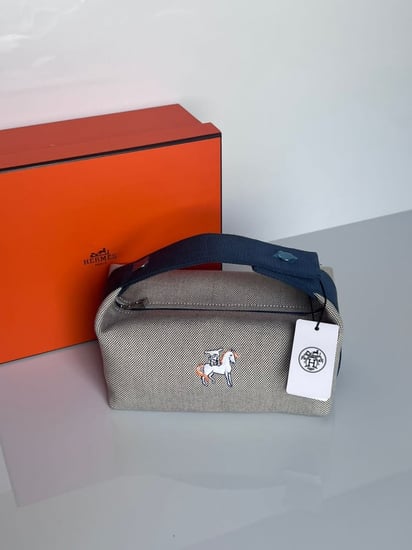 حقيبة هيرميس بلو 21cm