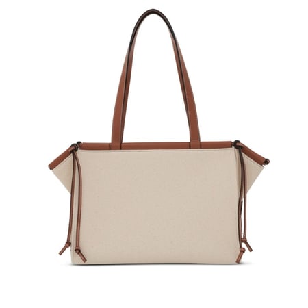 توت باق لويفي نسائية شوبينغ قماشية بيج واسعة