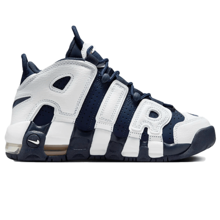 حذاء كرة سلة نايكي اير مور Uptempo نيفي وايت