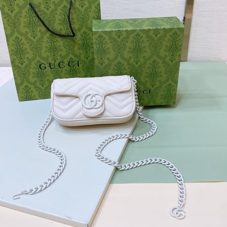 حقيبة نسائية مارمونت جوتشي أبيض