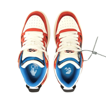 حذاء رياضي أوف وايت نسائي ريد وايت