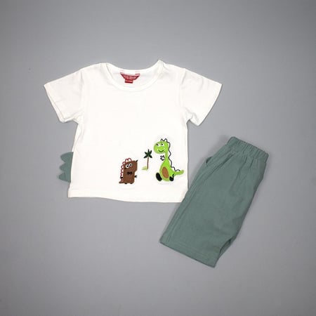 طقم أطفال برسومات مرحة