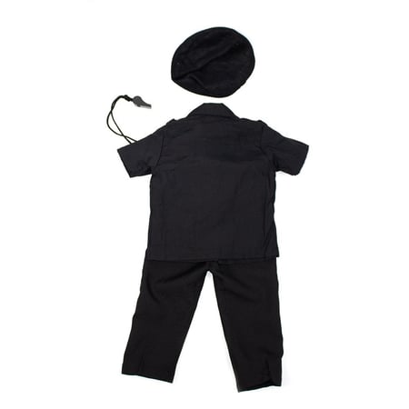 زي عسكري أسود