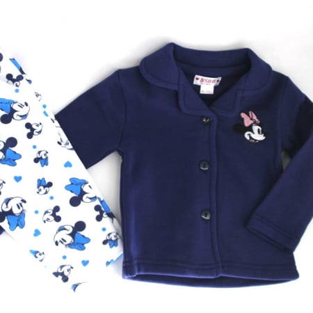 بيجاما بناتي قطعتين شتوي