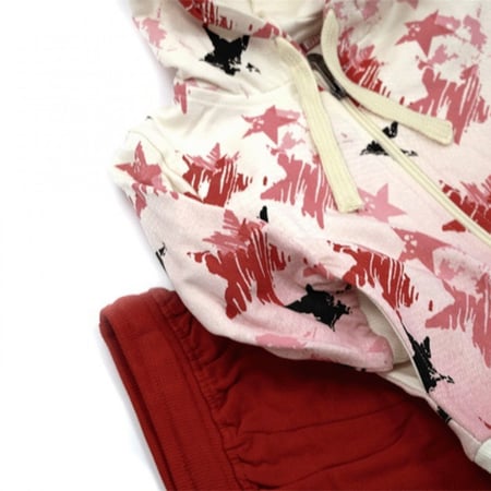 طقم بناتي شتوي قطعتين