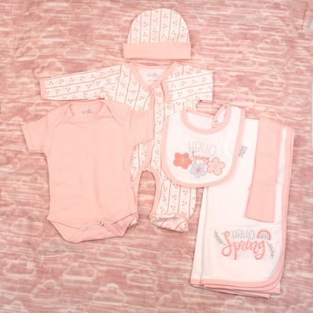 طقم حديثي الولادة 6 قطع