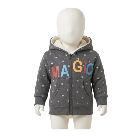 جاكيت أطفال شتوي ماجيك مبطن بفرو ناعم