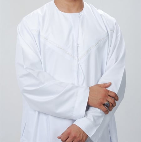 كندورة أماراتي رجالي مطرز