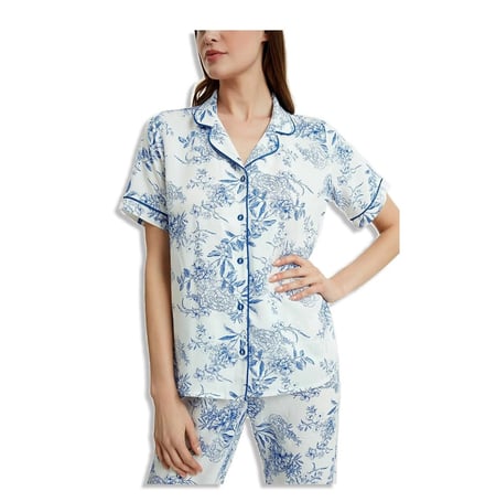 بيجامة قطعتين ناعمة ومريحة من Suwen - SH19540660B