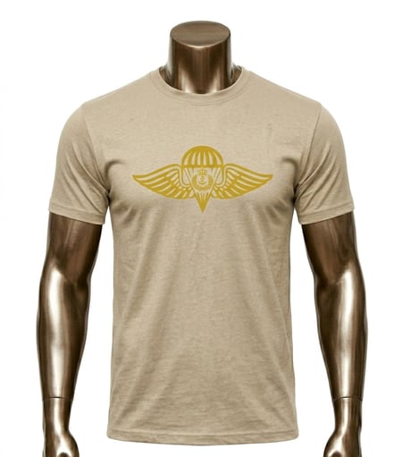 تيشرت طباعة ونق مظلي