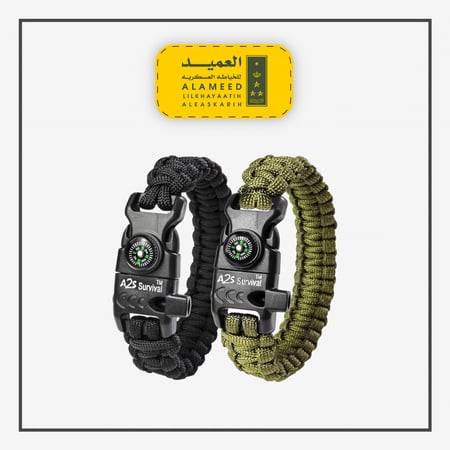 بوصلة بسوار لمعصم اليد - حزام معصم ببوصلة