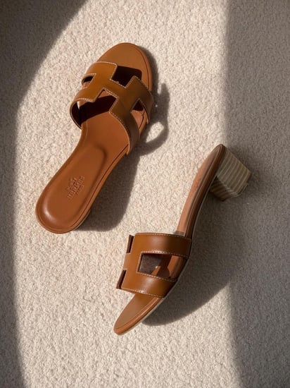 Hermès Oasis H Leather Sandal