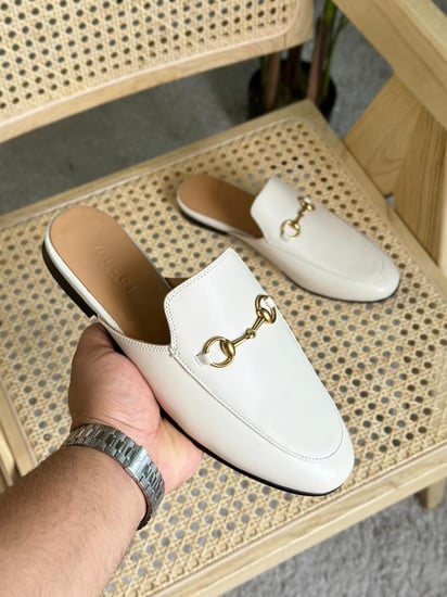 Gucci Horsebit Leather Mules